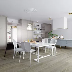 Паркетна дошка 11167 Дуб ABC Olive Grey Ivory Pore Esta Parket