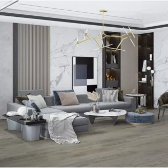 Паркетна дошка 11168 Дуб ABC Dusky Grey Esta Parket