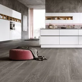 Паркетна дошка 13107 Дуб Promo Olive Grey Ivory Pores Esta Parket