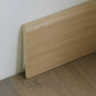 Плінтус дерев'яний Oak White Oiled 70мм Pedross