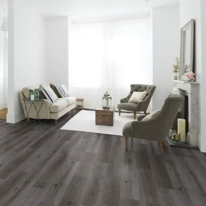 Вініловий ламінат B5WV001 Rustic Grey Oak Wood Hydrocork Wicanders ціна Вініловий ламінат B5WV001 Rustic Grey Oak Wood Hydrocork Wicanders ціна