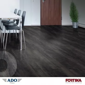 Вініловий ламінат 1220 Коричневий SPC Click Fortika Ado Floor