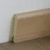 Плінтус дерев'яний White Oak Varnished 70мм Pedross ціна