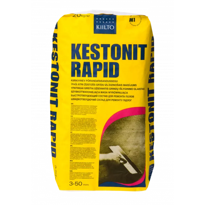 Ремонтна суміш Kestonit Rapid 20кг Kiilto ціна