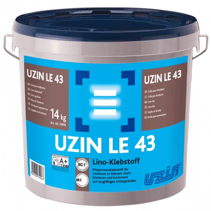 Клей 74906 Le 43 New 14кг Uzin ціна