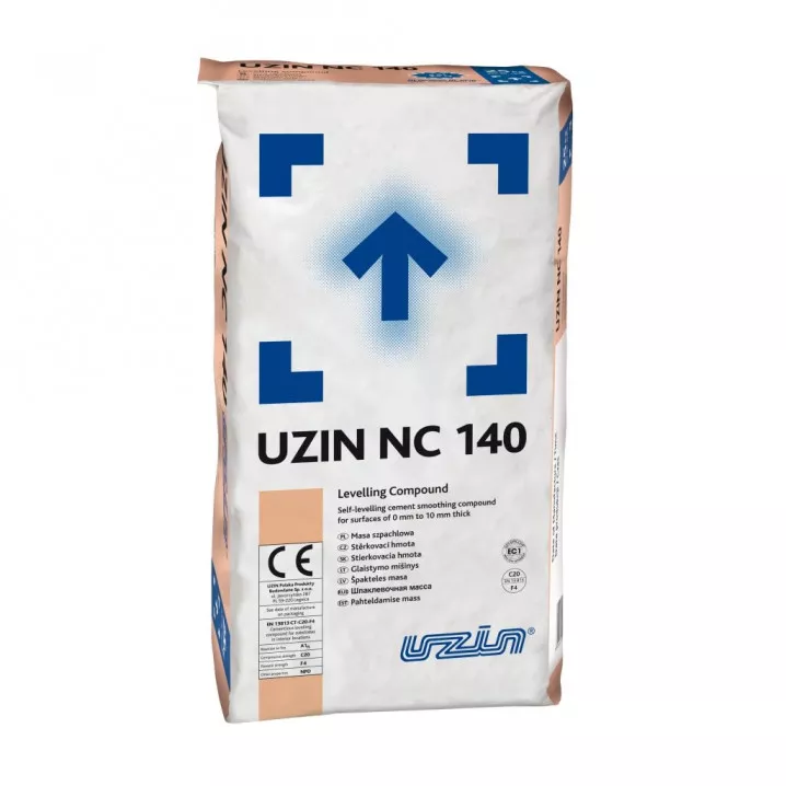 Нівелір-маса Nc 140 25кг 83051 Uzin ціна Нівелір-маса Nc 140 25кг 83051 Uzin ціна