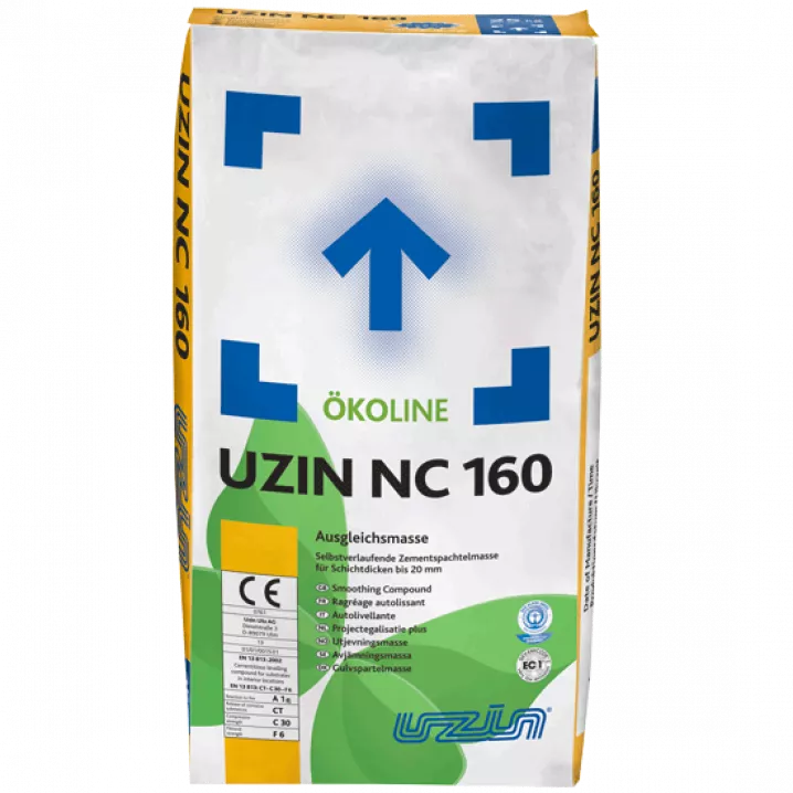 Нівелір-маса Nc 160 25кг 36056 Uzin ціна Нівелір-маса Nc 160 25кг 36056 Uzin ціна