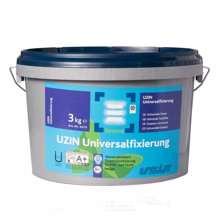 Клей 6474 Universal Tackifier 3кг Uzin ціна Клей 6474 Universal Tackifier 3кг Uzin ціна