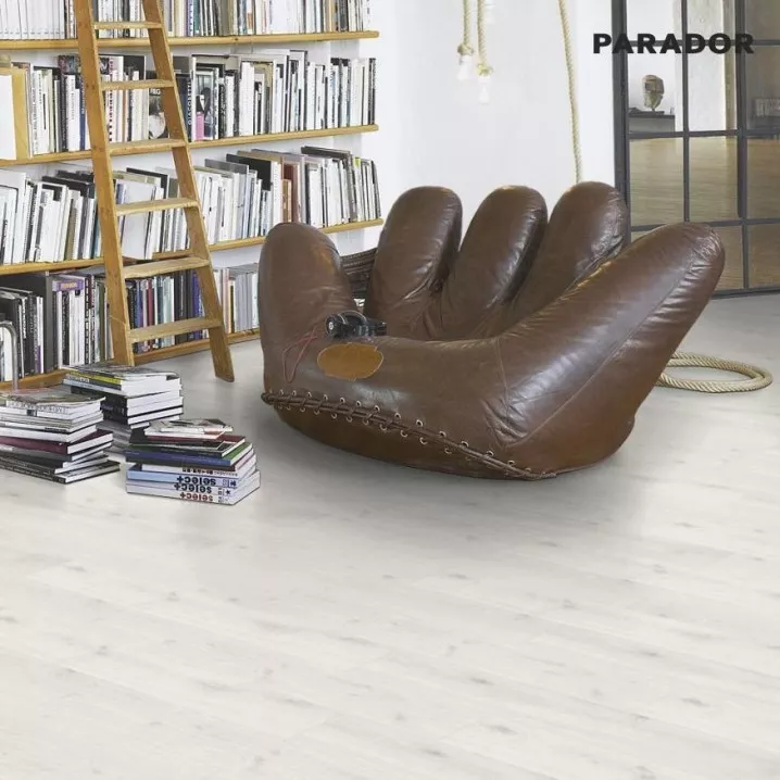 Ламінат 1474400 Дуб Кришталевий Білий 1Х Basic 400 V4 Parador ціна Ламінат 1474400 Дуб Кришталевий Білий 1Х Basic 400 V4 Parador ціна